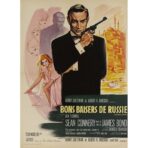 cartel vintage de james bond