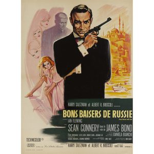 cartel vintage de james bond