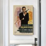 cartel vintage de james bond