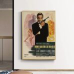 cartel vintage de james bond