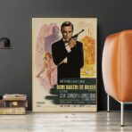 cartel vintage de james bond