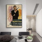 cartel vintage de james bond