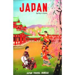 cartel vintage japon