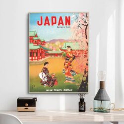 cartel vintage japon