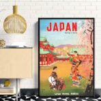 cartel vintage japon