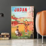 cartel vintage japon
