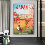 cartel vintage japon