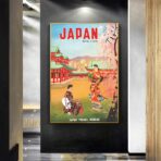 cartel vintage japon