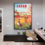 cartel vintage japon