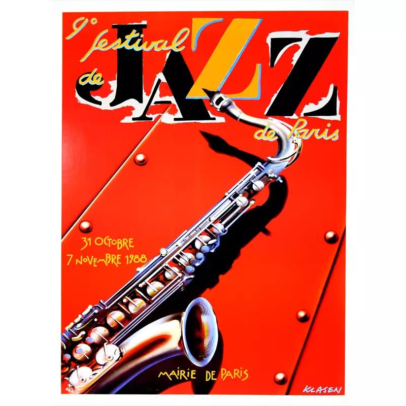 cartel de jazz vintage cartel de jazz vintage