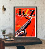 cartel de jazz vintage