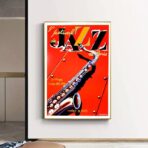 cartel de jazz vintage