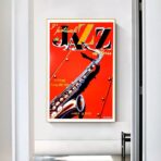 cartel de jazz vintage