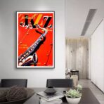 cartel de jazz vintage