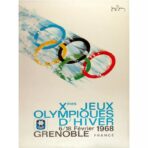 cartel vintage de los juegos olimpicos