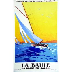 cartel vintage la baule
