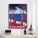 cartel vintage lacanau