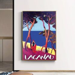 cartel lacanau vintage