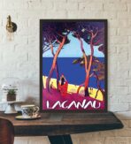 cartel vintage lacanau
