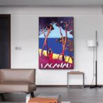 cartel lacanau vintage