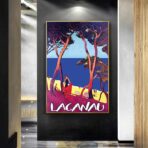 cartel vintage lacanau