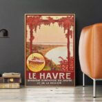 cartel vintage le havre