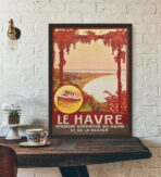 cartel vintage le havre
