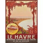 cartel vintage le havre