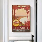 cartel vintage le havre