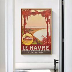 cartel vintage le havre