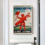 cartel vintage le touquet