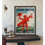 cartel vintage le touquet
