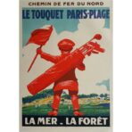 cartel vintage le touquet