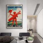 cartel vintage le touquet