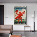 cartel vintage le touquet