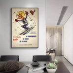 cartel vintage les joineries