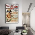 cartel vintage les sables dolonne