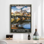 cartel vintage limoges