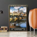 cartel vintage limoges