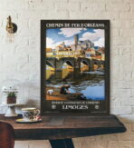 cartel vintage limoges