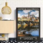 cartel vintage limoges