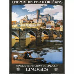 cartel vintage limoges