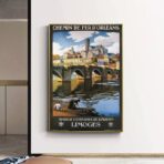cartel vintage limoges