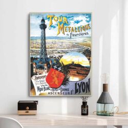 cartel vintage lyon