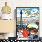 cartel vintage lyon