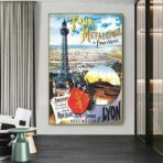 cartel vintage lyon