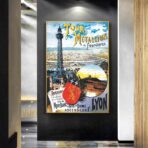 cartel vintage lyon