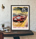 cartel del hombre vintage
