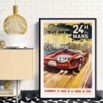 cartel del hombre vintage