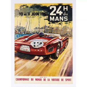 cartel del hombre vintage